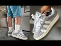 Adidas Campus 00s Grey White review on feet