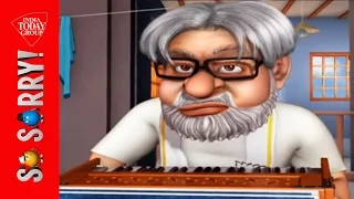 so sorry when arvind kejriwal and narendra modi engage in a musical debate
