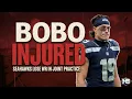 Bobo Down Seahawks WR Injured