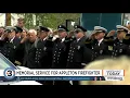 Funeral for fallen Appleton firefighter