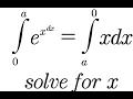 PRODUCT INTEGRAL SOLVE FOR a LAMBERT W FUNCTION PRODUCT LOG