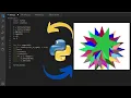 Star Animation Drawing With Python
