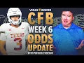 CFB Week 6 Betting Odds Update Oklahoma vs Texas Maryland vs Ohio State Betting Odds Picks