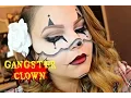 Chrisspy s Gangster Clown Halloween Makeup My Tutorial