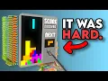 I Made RGB Tetris with just Redstone