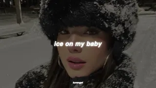ice on my baby yung blue slowed and reverb