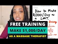 How To Make As A Massage Therapist 2022 True Massage Bodywork