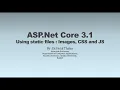 ASP Net Core 3 1 Using Static - Images CSS and JavaScript Files