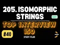 Leetcode 205 Isomorphic Strings Easy Java Solution