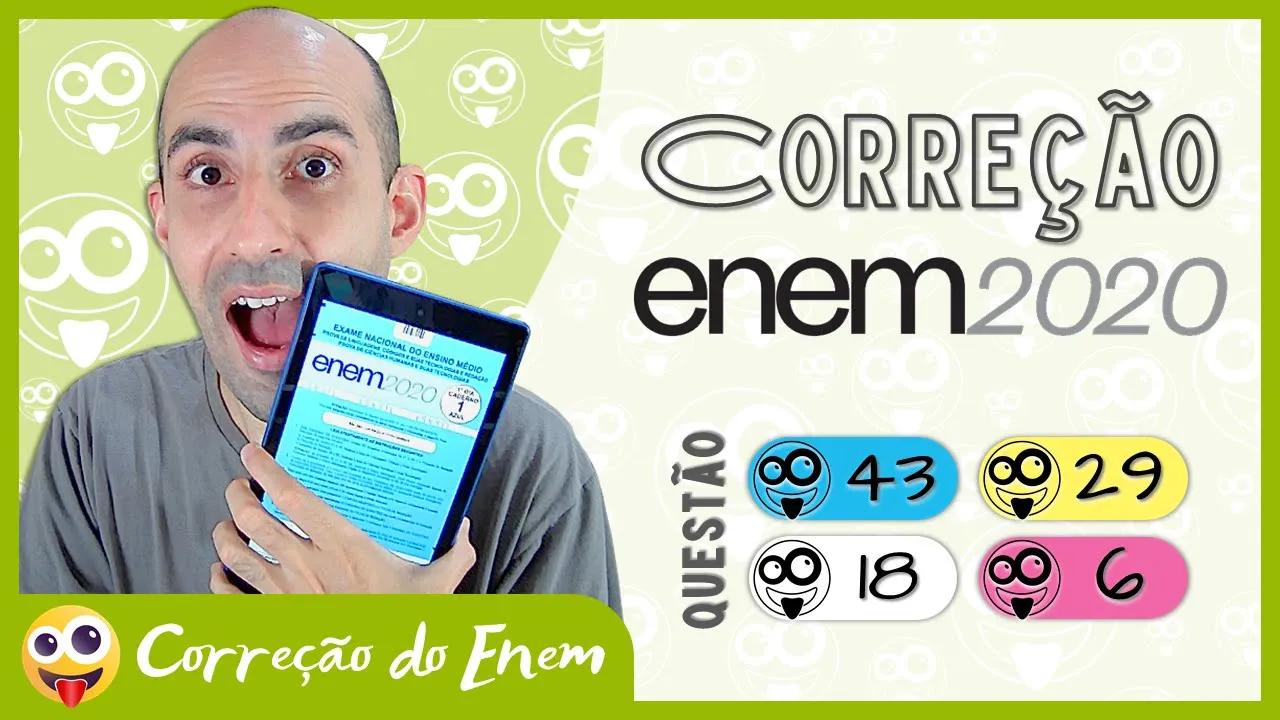 [CORREÇÃO DO ENEM] Questão 43 - Enem 2020 impresso - Prova azul ▷ Desnudamento da sociedade