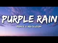 Prince and the Revolutions- Purple Rain (Lyrics) #song #goviral #fyp #prince #purplerain #fypシ 