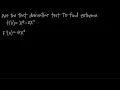 FIRST DERIVATIVE TEST to find the max and min KristaKingMath