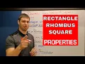 Rectangles Rhombuses and Squares