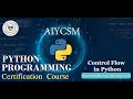 Class Control Flow in Python AIYCSM Computer online class