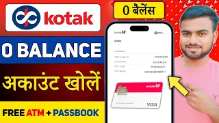 Kotak Mahindra Bank Zero Balance Account Opening Full Process 2026 | 811 Account Benefits & Charges
