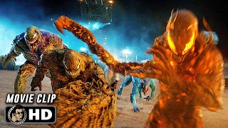 symbiotes vs xenophages final fight scene venom the last dance 2024 movie clip hd