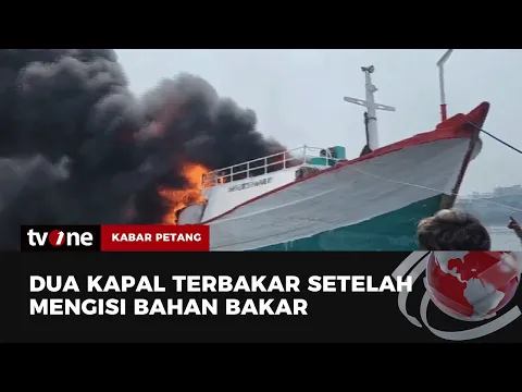 Dua Kapal di Dermaga Jakarta Terbakar, ABK Lompat karena Panik