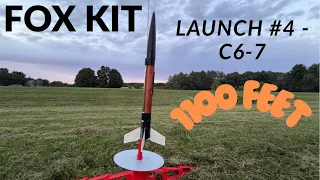 Fox Kit - Model Rocket Launch