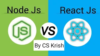 React js vs Node js What is difference between React js and Node js