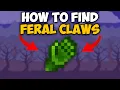 Terraria How To Get Feral Claws Terraria Feral Claws Seed 1 4 4 9