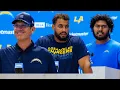 Harbaugh Slater Tuipulotu On Training Camp Progression LA Chargers