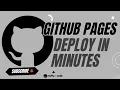 Host Your Portfolio for Free with GitHub Pages Step-by-Step Guide