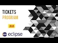 Tickets Program using Ladder If Else in Java Eclipse Java