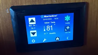 Installing a MarinAire marine AC into Aurora