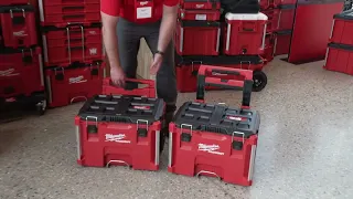 Milwaukee Packout Rolling Tool Box Low Profile Handle Intro