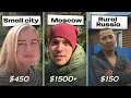 How much money do you make 100 Russians