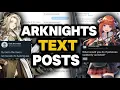 Lagu Arknights Characters As Funny Internet Posts (ft. my AMAZING voice acting) 