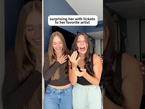 Surprising Her with Concert Tickets 🥹
