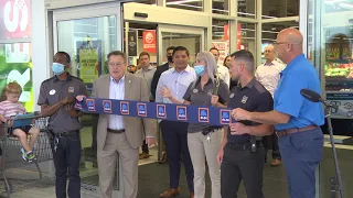 Aldi Ribbon Cutting Grand Opening 07 01 21