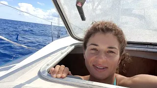 Boat life female solo traveler St.Lucia-Martinique