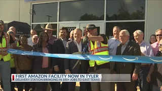 Amazon opens first Distribution Center in Tyler providing faster deliveries