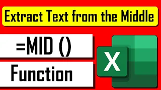 How to Use MID Function in Excel