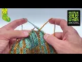 Simple Left-Leaning Double Decrease in Inverted Double-Knitted Brioche A Sockmatician Tutorial