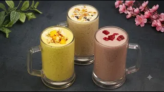 3 Oats Breakfast Smoothie | High Protein Breakfast Smoothie | Healthy Smoothie | Protein Breakfast
