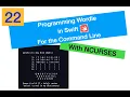 Rick is Programming Wordle in Swift CLI NCURSES No 22