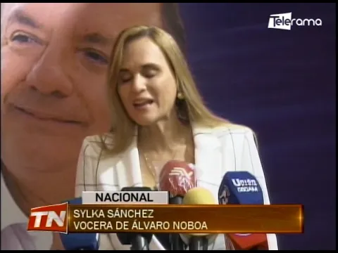 Vocera de Álvaro Noboa rechazó decisión del consejo nacional electoral