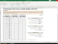 Information theory - fixed-length and variable length code part 1 3