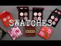 Swatching Comparing the NEW Pat McGrath Luxe Quads