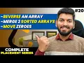 Lecture 20 Solving Questions Arrays
