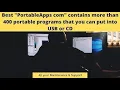 PortableApps com 1000 USB CD