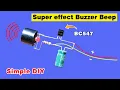 Download Lagu Buzzer Beep sound effect, Science project with Transistor