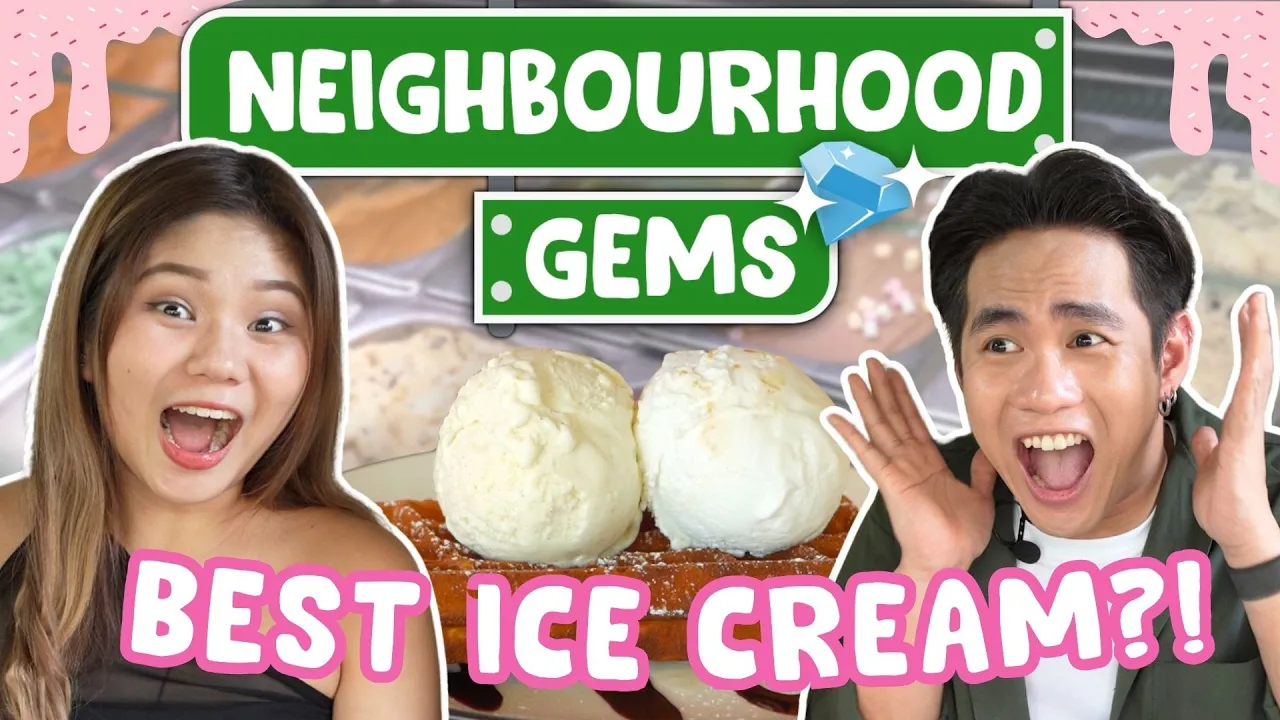 We Found AFFORDABLE HDB Ice Cream Cafes!   Neighbourhood Gems