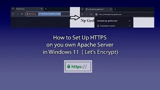 How to Set Up HTTPS on you own Apache Server in Windows 11 Let s Encrypt