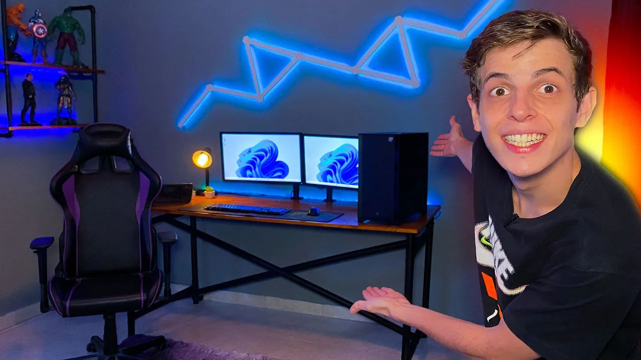 Fiz um SETUP GAMER com R$ 600
