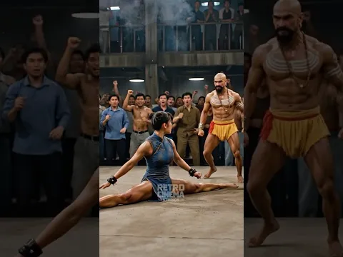 Chun-Li Vs Dhalsim Behind the camera Street Fighter 2 The Last Kumite Retro Cinema  inspired AI