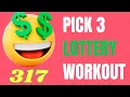 How to Spot Easy Pick 3 Lottery Hits Using 317 Mirror Workout - For entertainment purposes only